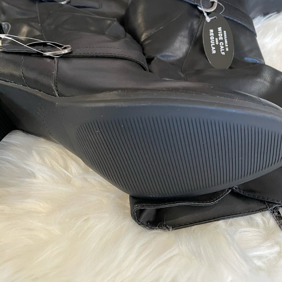 Style & Co. Womens sachi Leather Almond Toe Mid- - Picture 5 of 5